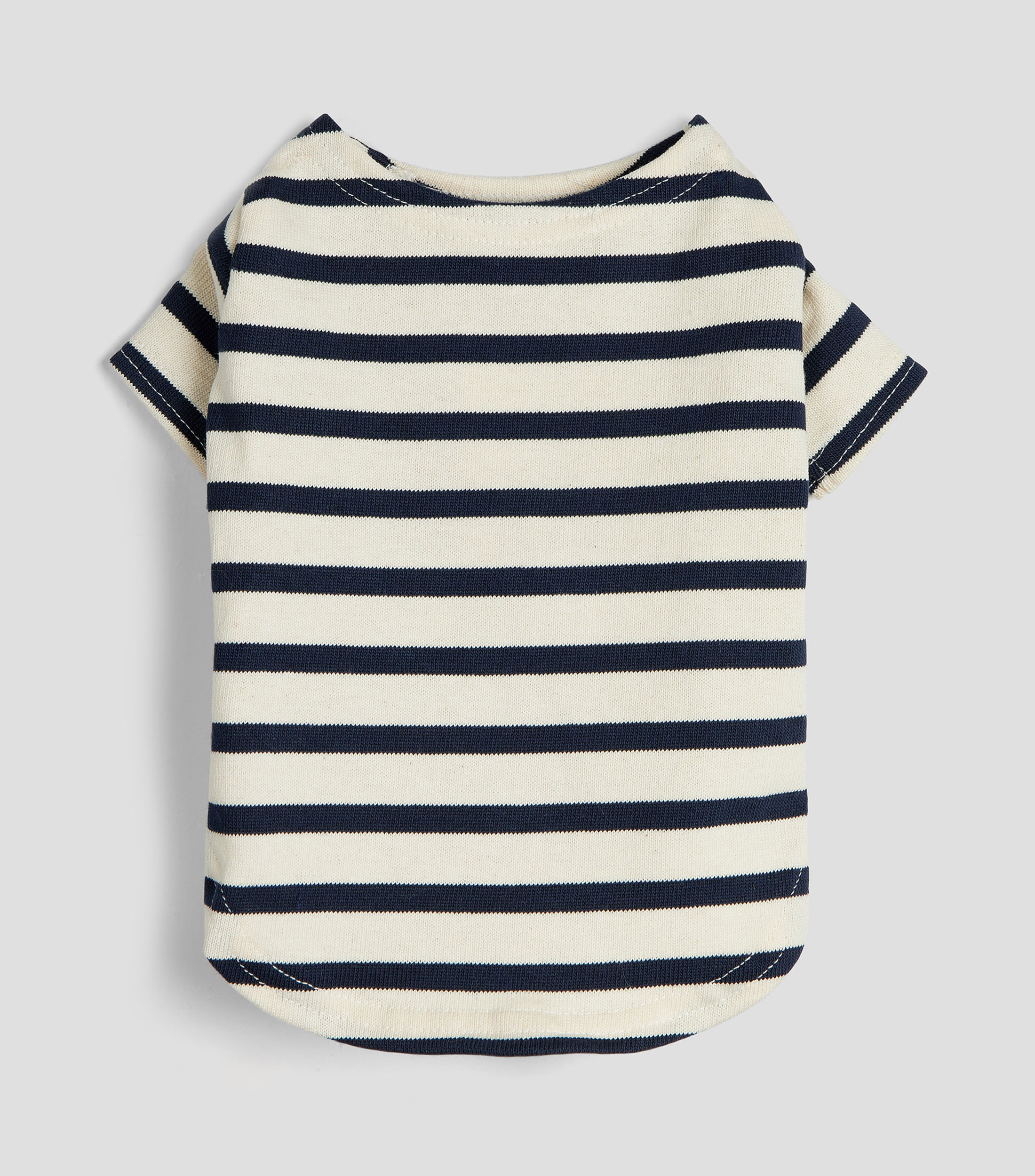 Playera para perro con rayas